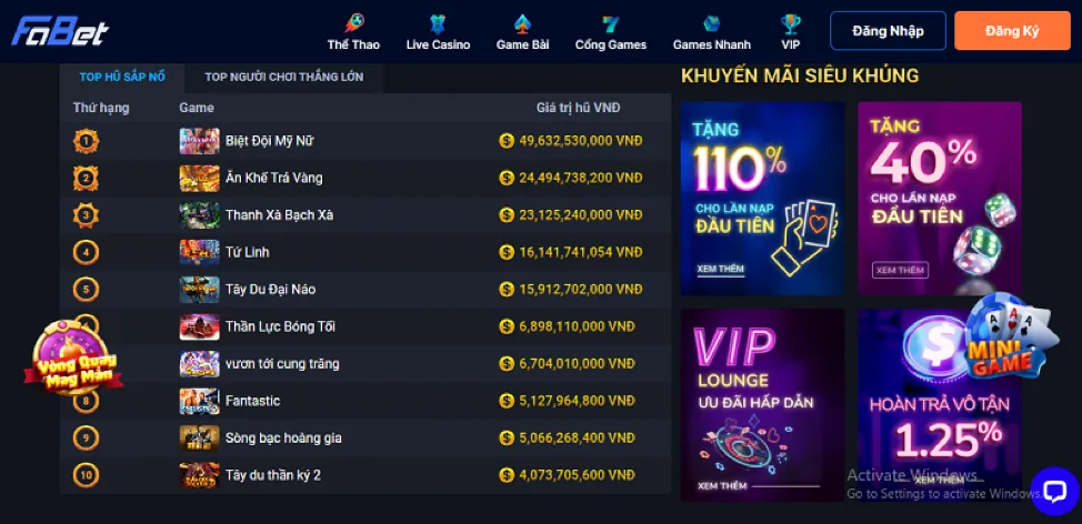 Lợi ích khi chọn f8bet 72.com